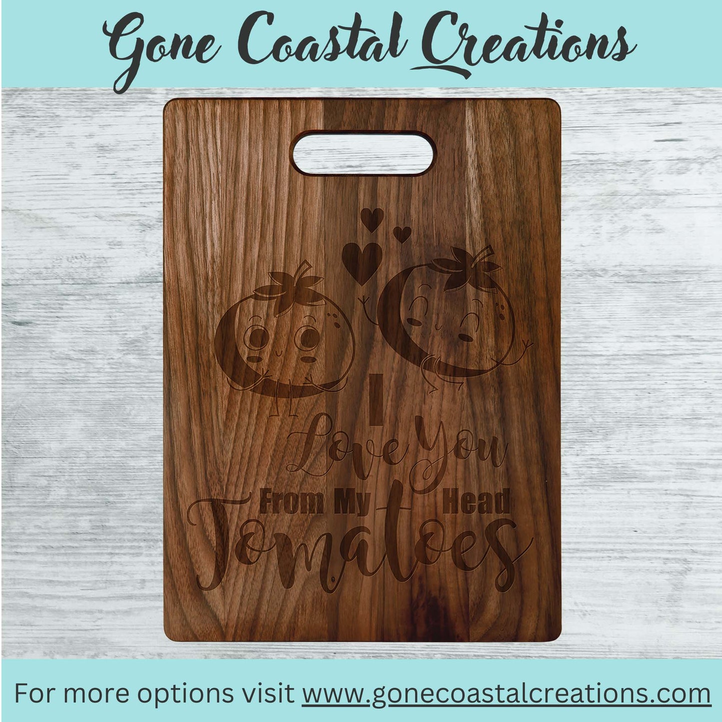 Personalized Walnut Cutting Board – Custom Engraved Gift for Employees, Clients, Weddings, or Housewarmings