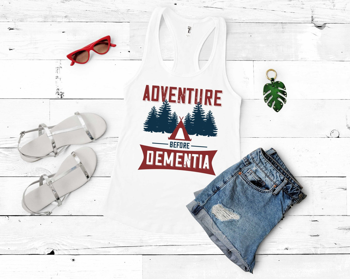 Adventure Before Dementia Camping Trip T-Shirt | Funny Camping Shirts for the Outdoor Adventurer - Gone Coastal Creations - shirts