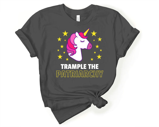 Trample the Patriarchy | T-Shirt for Unicorn Lovers
