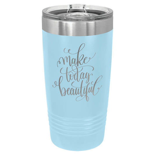 Polar Camel 20 oz. Insulated Ringneck Tumbler with Slider Lid - Ready for Personalized Laser Engraving - Gone Coastal Creations - Laser Engraved Drinkware