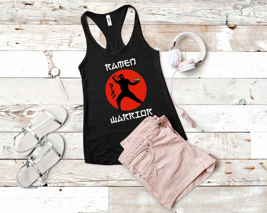 Ramen Warrior Shirt for Foodie | Stocking Stuffer for College Student - Gone Coastal Creations - Shirts