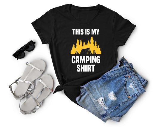 This is My Camping Shirt | Funny Camping Shirts for the Outdoor Adventurer - Gone Coastal Creations - shirts