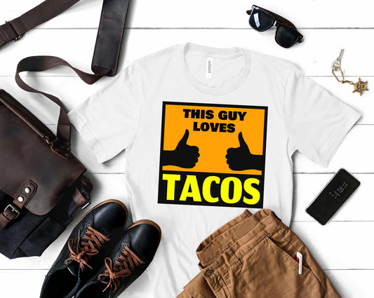 This Guy Loves Tacos | Taco Lover Shirt
