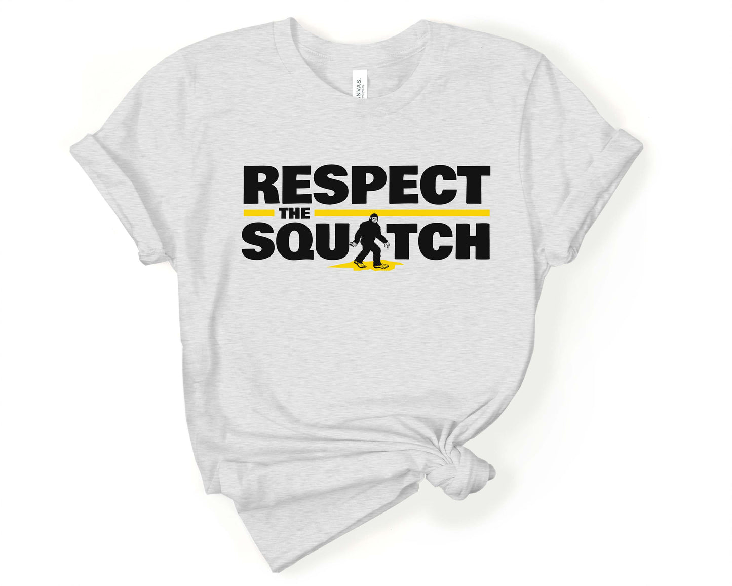 Respect the Sasquatch Bigfoot Lover T-Shirt