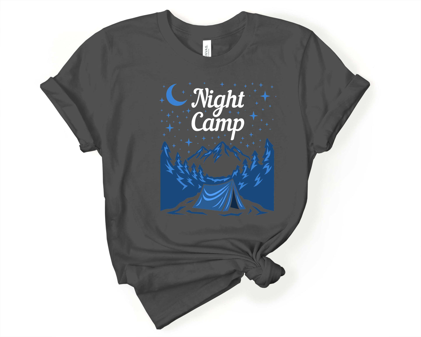 Night Camping Team | Funny Camping Shirts for the Outdoor Adventurer