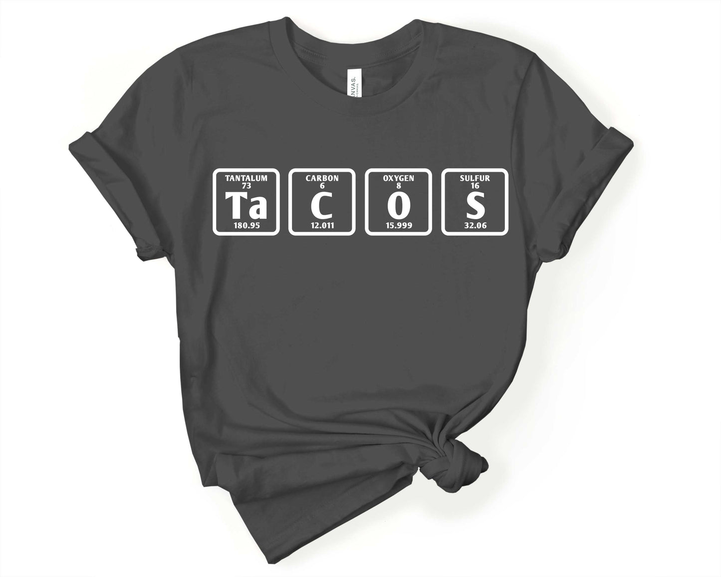 Tacos Periodic Table Shirt | Taco Lover Shirt