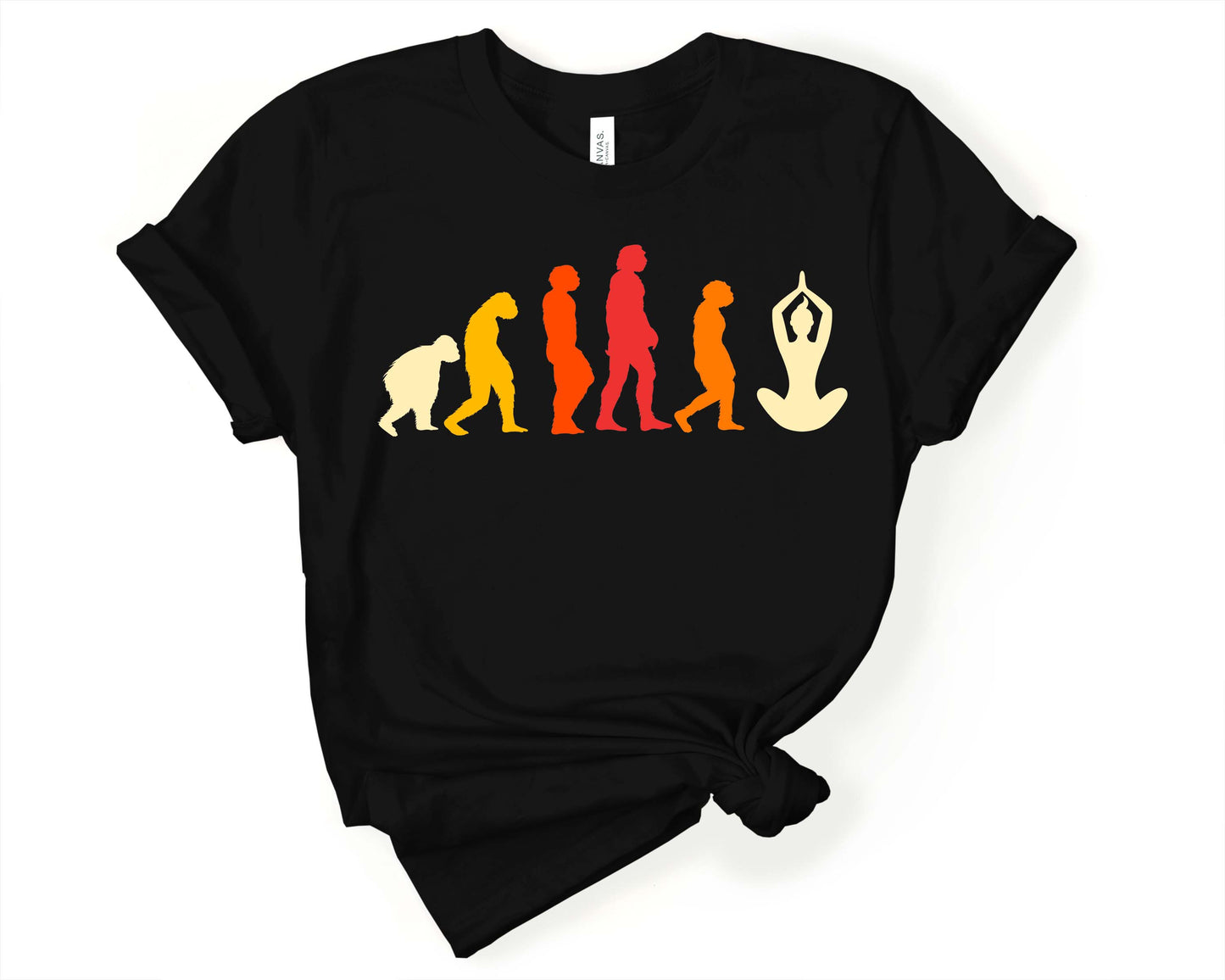 The Evolution of Yoga | Yoga Motivational Shirt