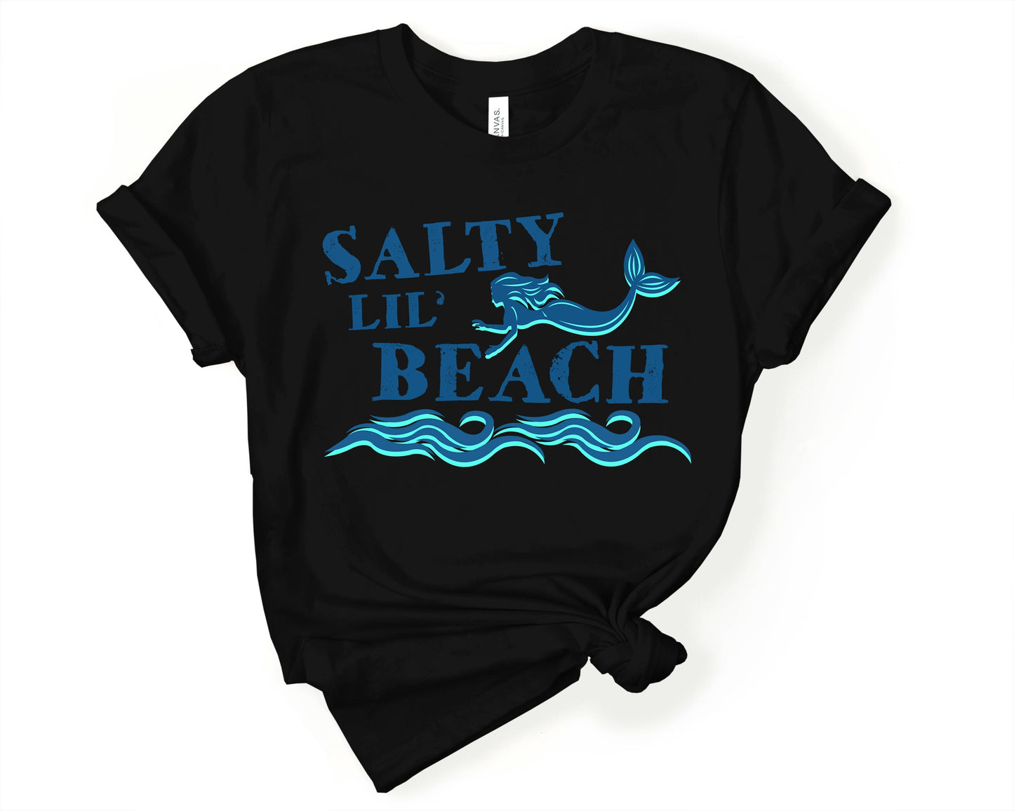 Salty Lil Beach | Mermaid Lovers Shirt