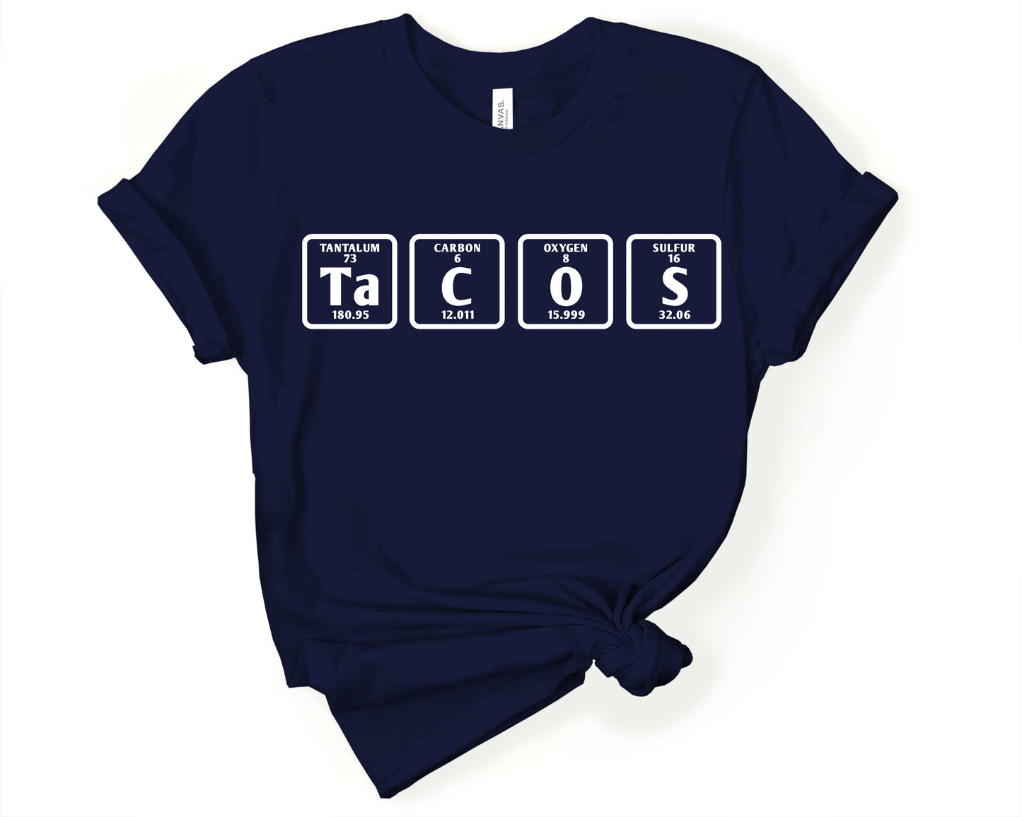 Tacos Periodic Table Shirt | Taco Lover Shirt