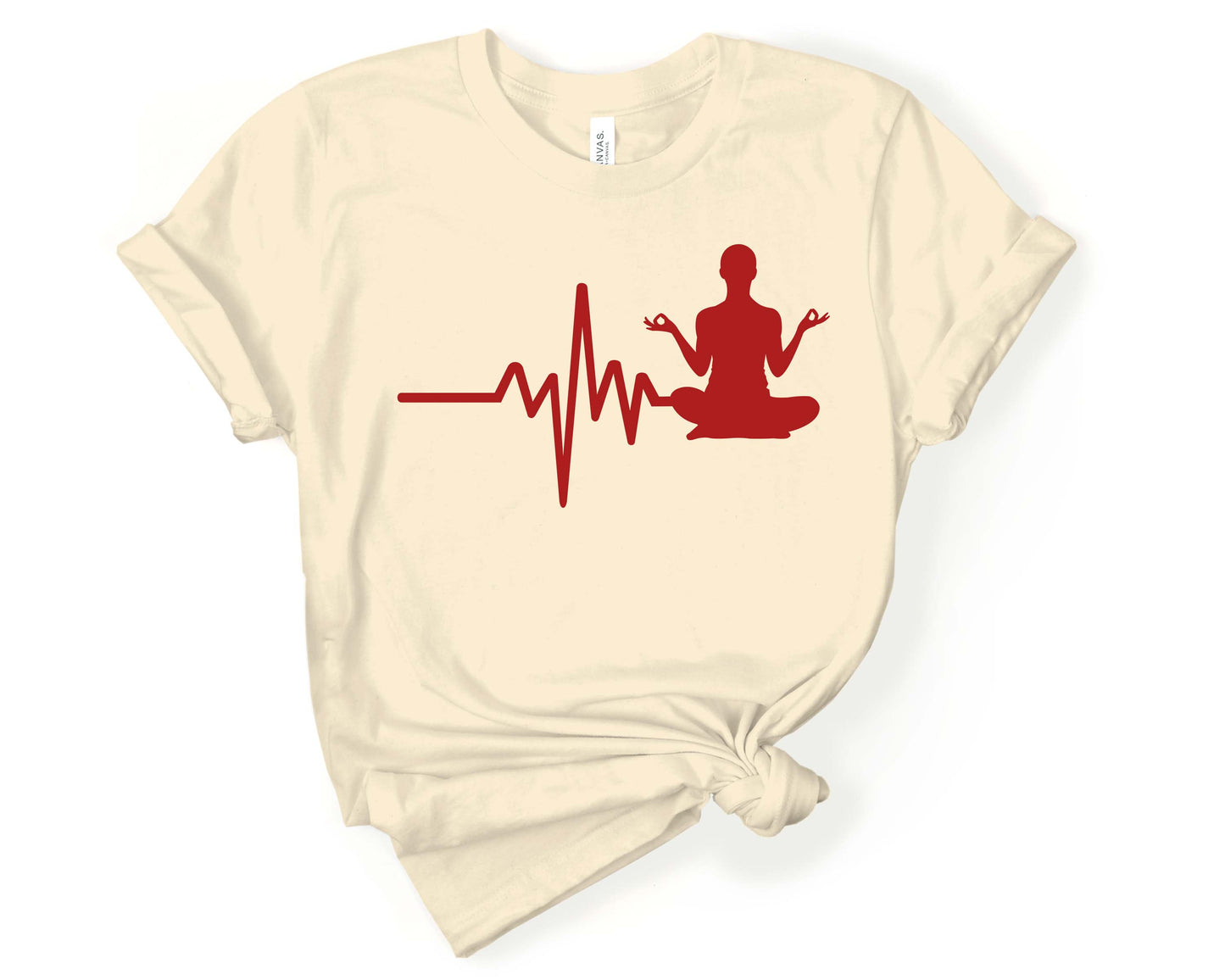 Yoga Heartbeat | Yoga Lovers Shirt