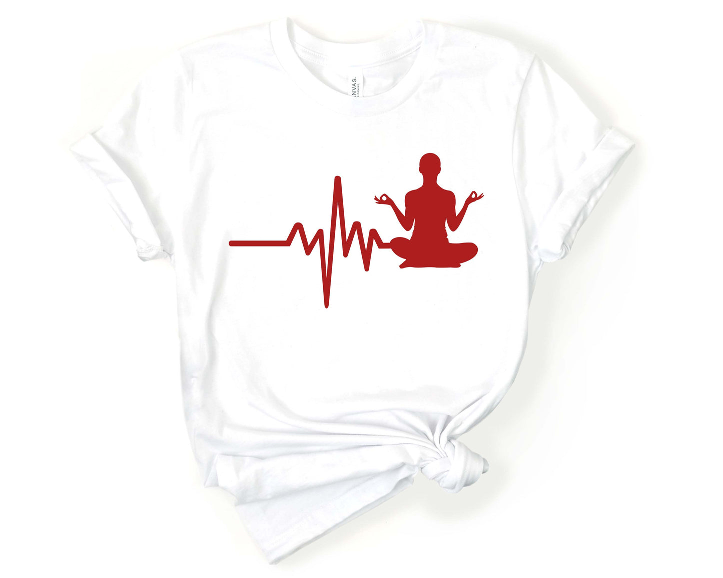 Yoga Heartbeat | Yoga Lovers Shirt