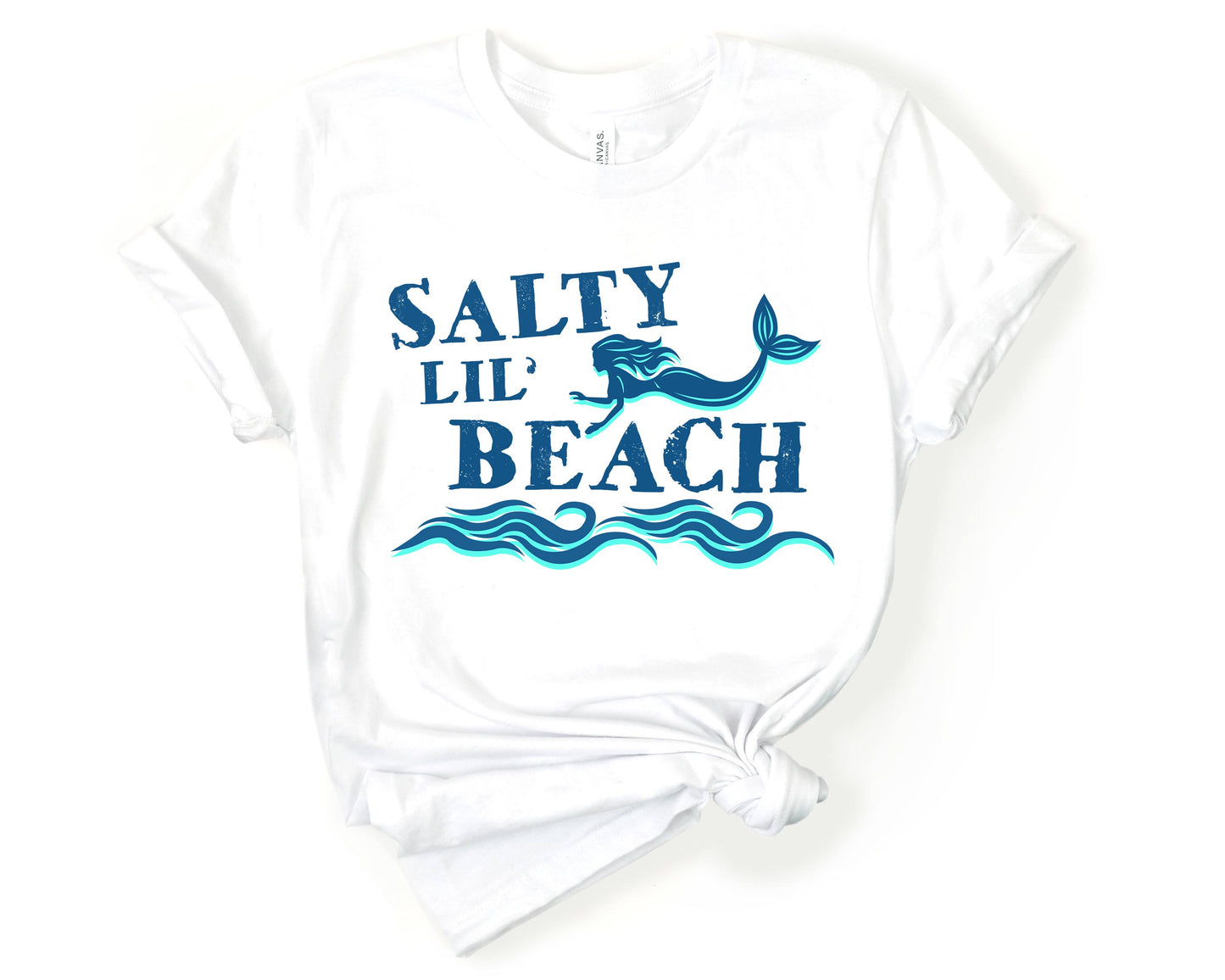 Salty Lil Beach | Mermaid Lovers Shirt