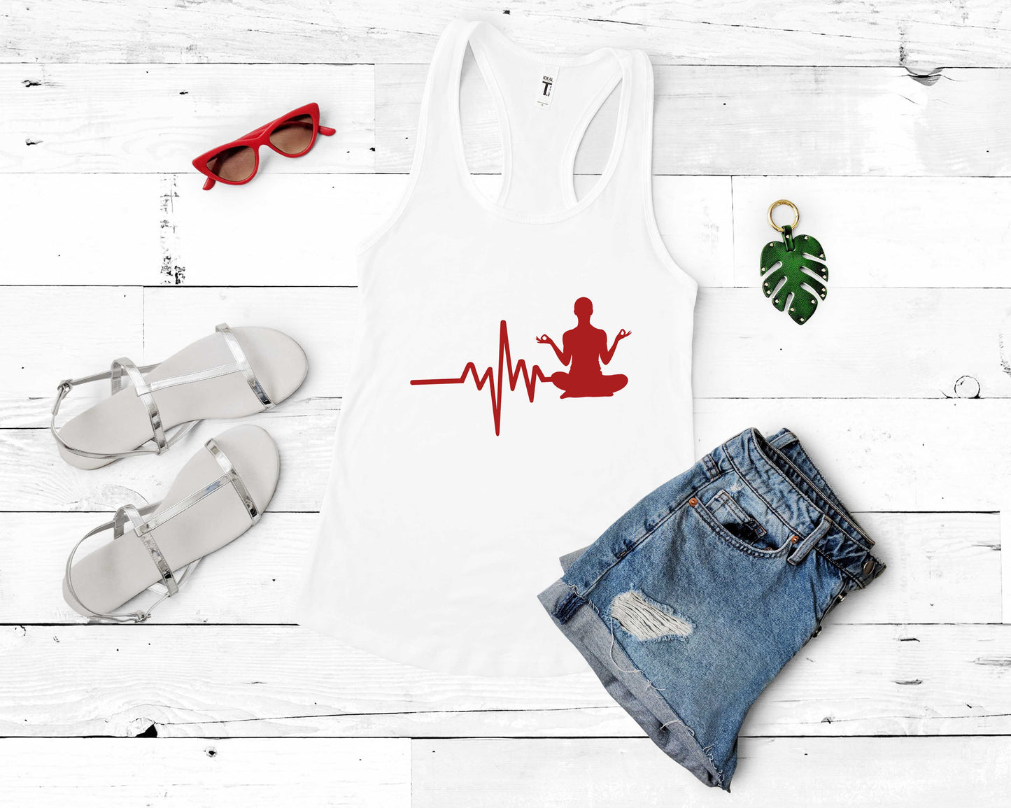 Yoga Heartbeat | Yoga Lovers Shirt