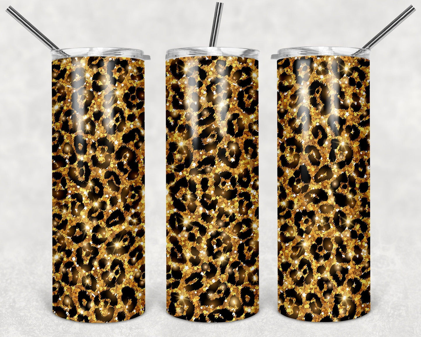 Animal print pattern custom tumbler - Gone Coastal Creations - Mugs & Tumblers