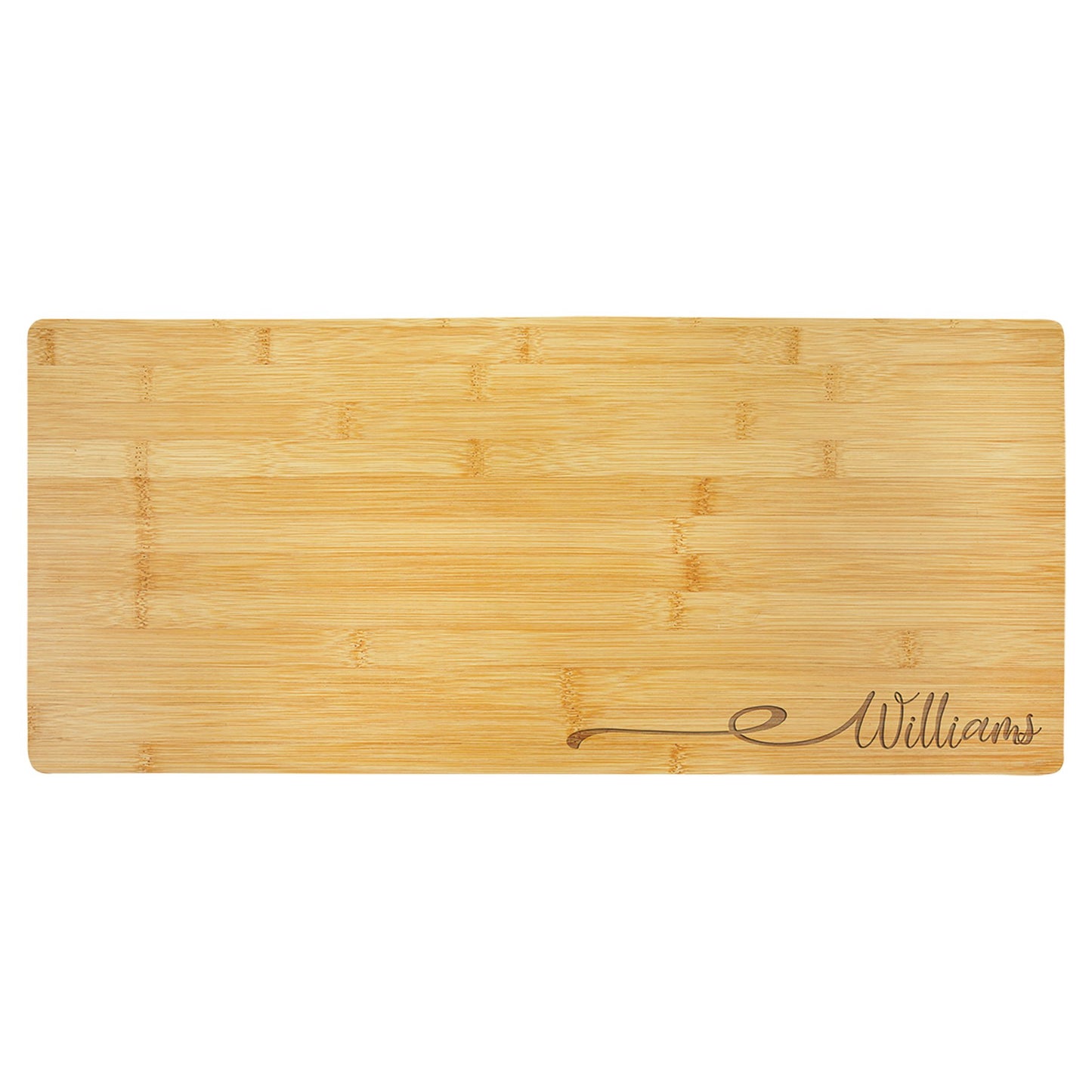 Bamboo Cutting Board with Drip Inlay - Ready for Personalized Engraving - Gone Coastal Creations - Engraved Gifts