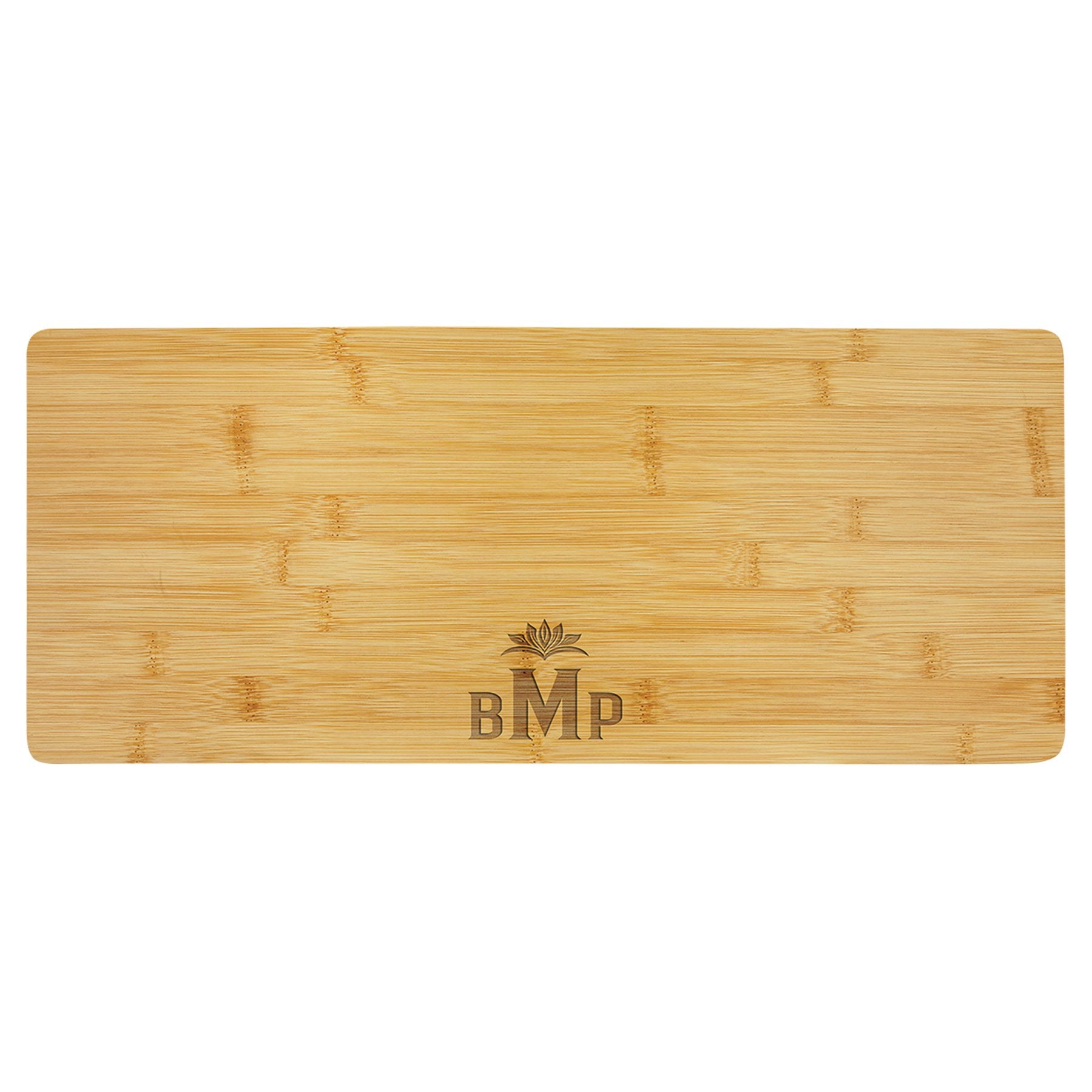 Bamboo Cutting Board with Drip Inlay - Ready for Personalized Engraving - Gone Coastal Creations - Engraved Gifts