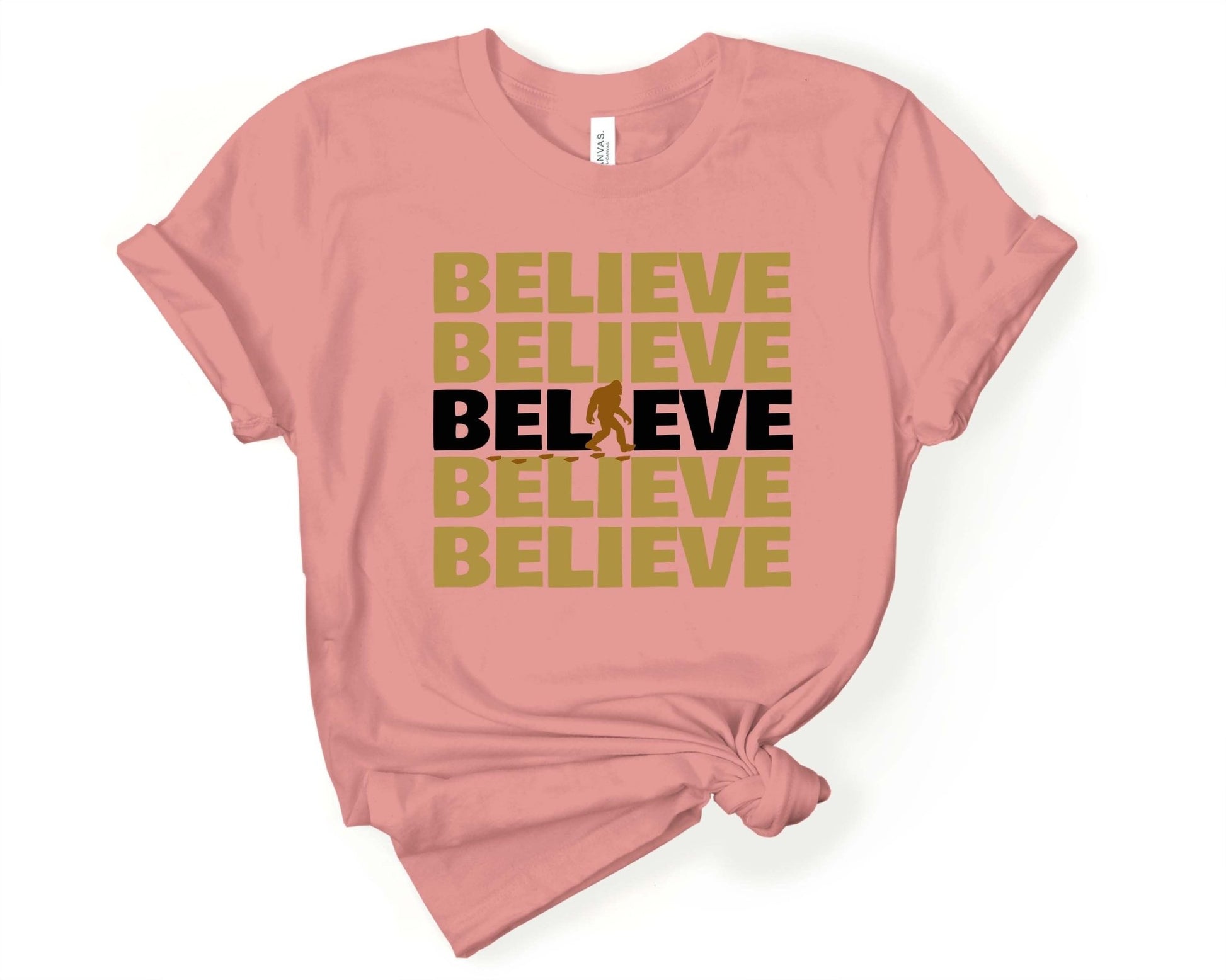 Believe in Bigfoot T-Shirt - Gone Coastal Creations - Shirts