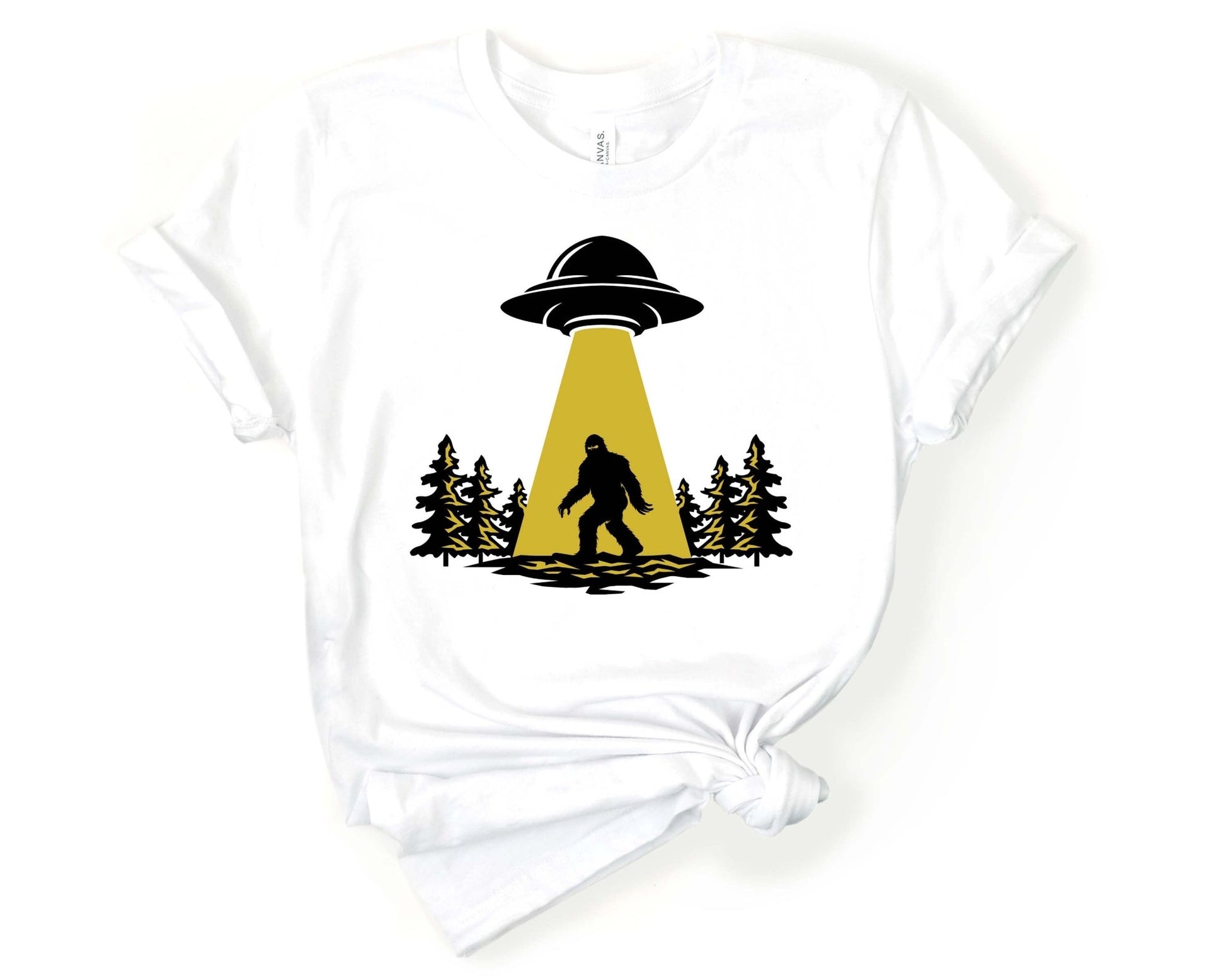 Bigfoot Came From a UFO T-Shirt - Gone Coastal Creations - Shirts