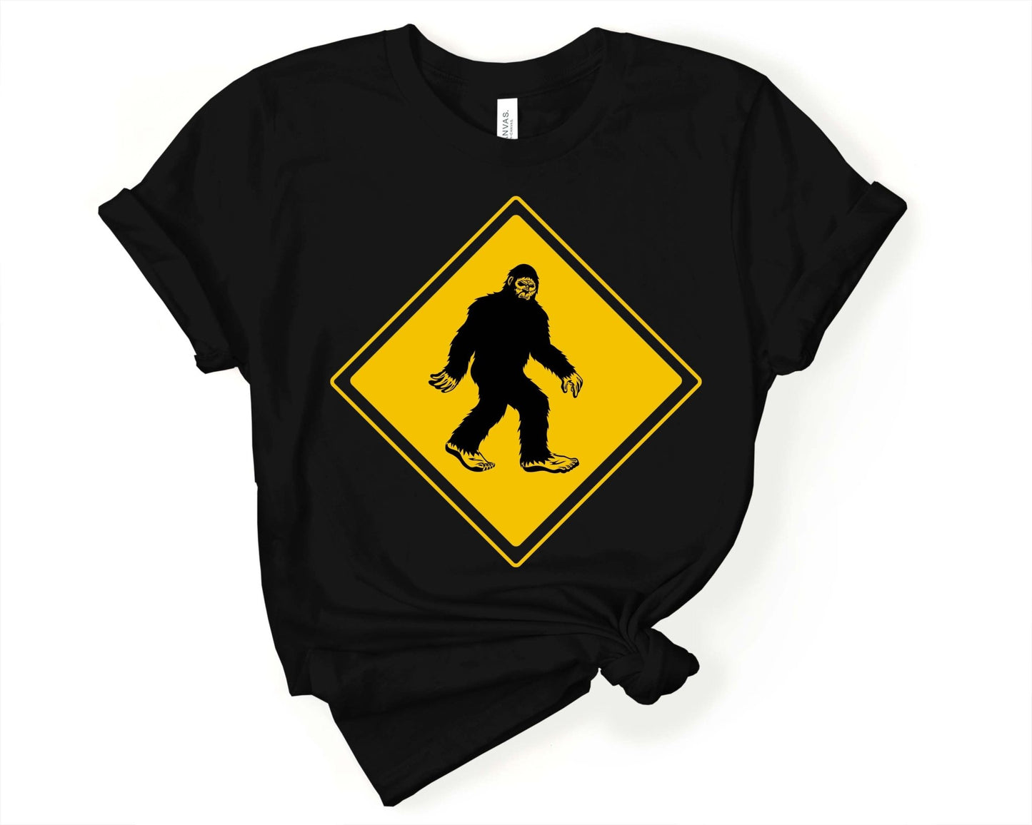 Bigfoot Crossing | T-Shirt for Sasquatch Lover - Gone Coastal Creations - Shirts