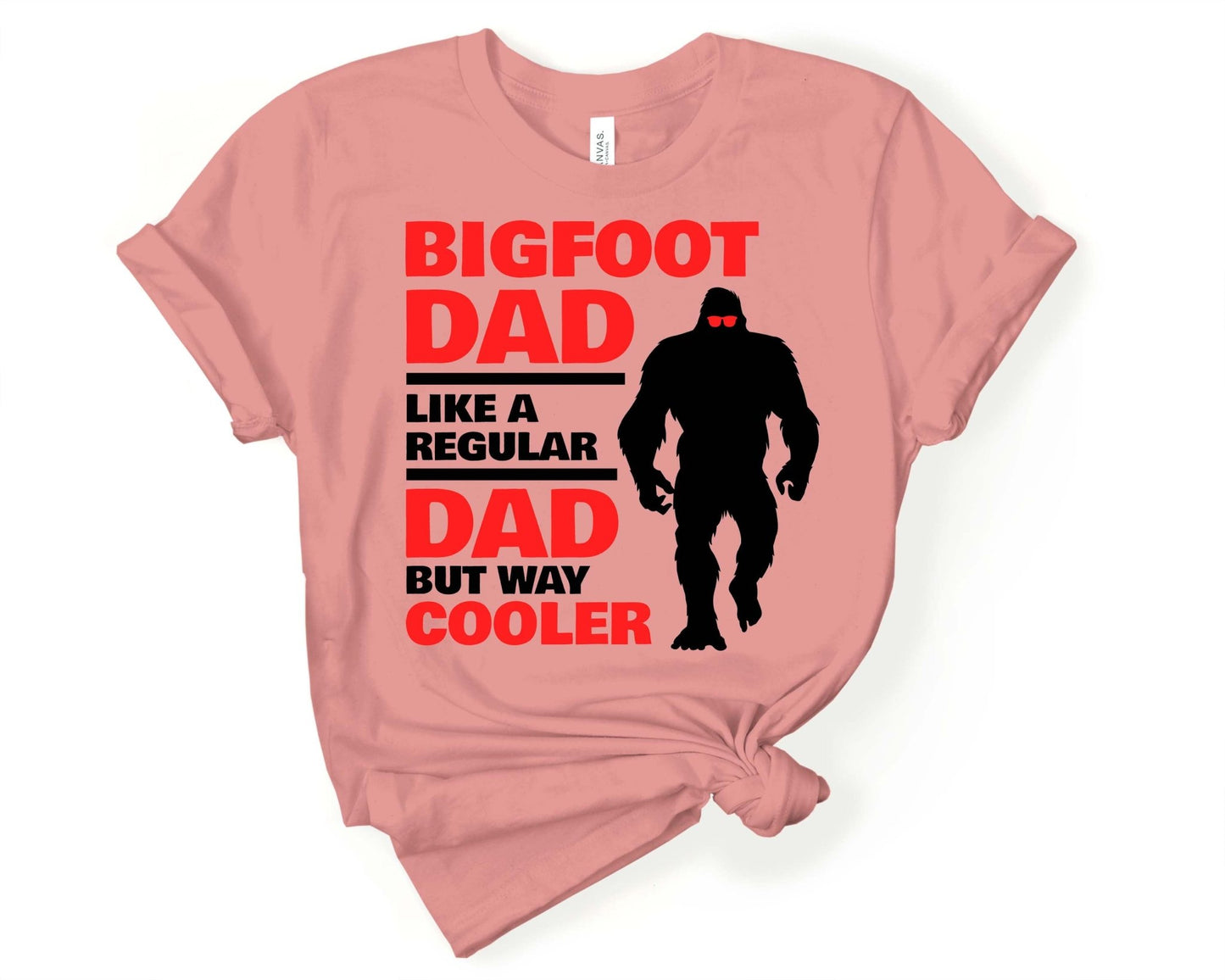 Bigfoot Dad Outdoor T-Shirt - Gone Coastal Creations - Shirts