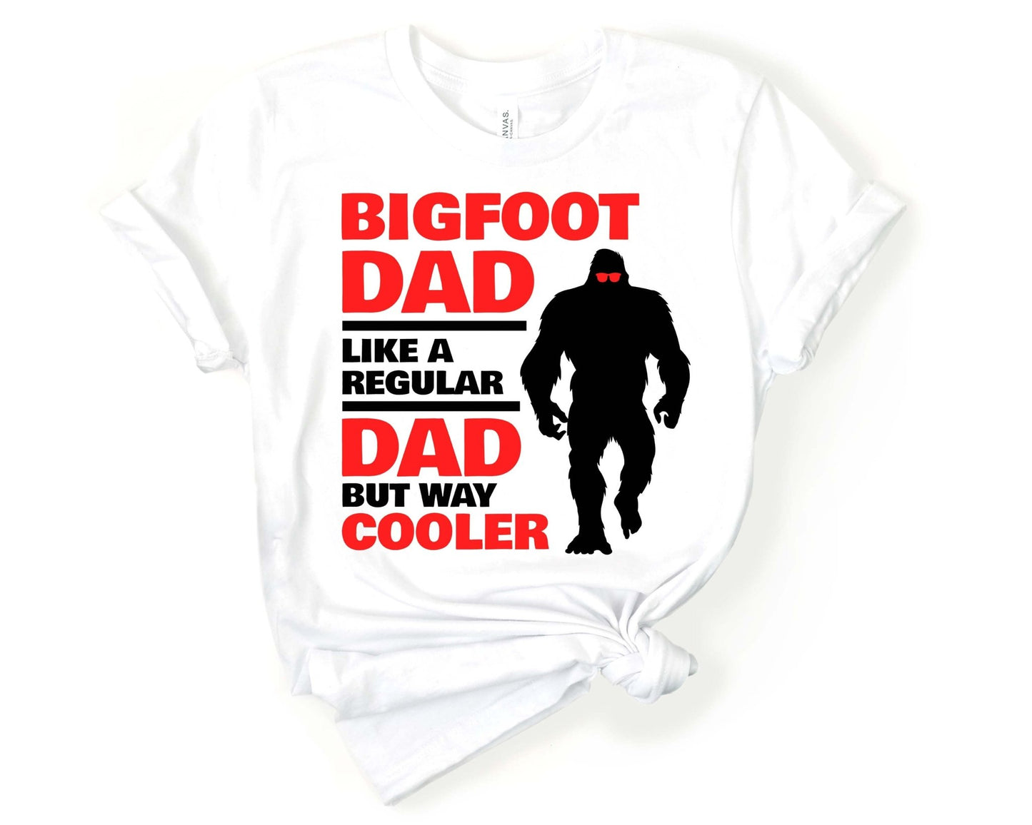 Bigfoot Dad Outdoor T-Shirt - Gone Coastal Creations - Shirts