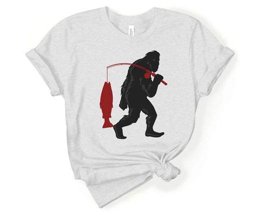 Bigfoot Fishing Outdoor T-Shirt - Gone Coastal Creations - Shirts