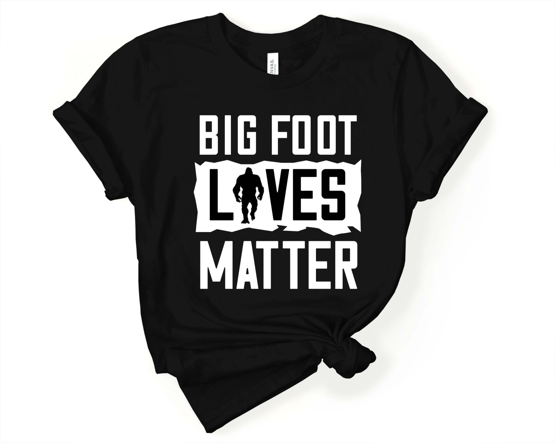 Bigfoot Lives Matter | T-Shirt for Sasquatch Lover - Gone Coastal Creations - Shirts