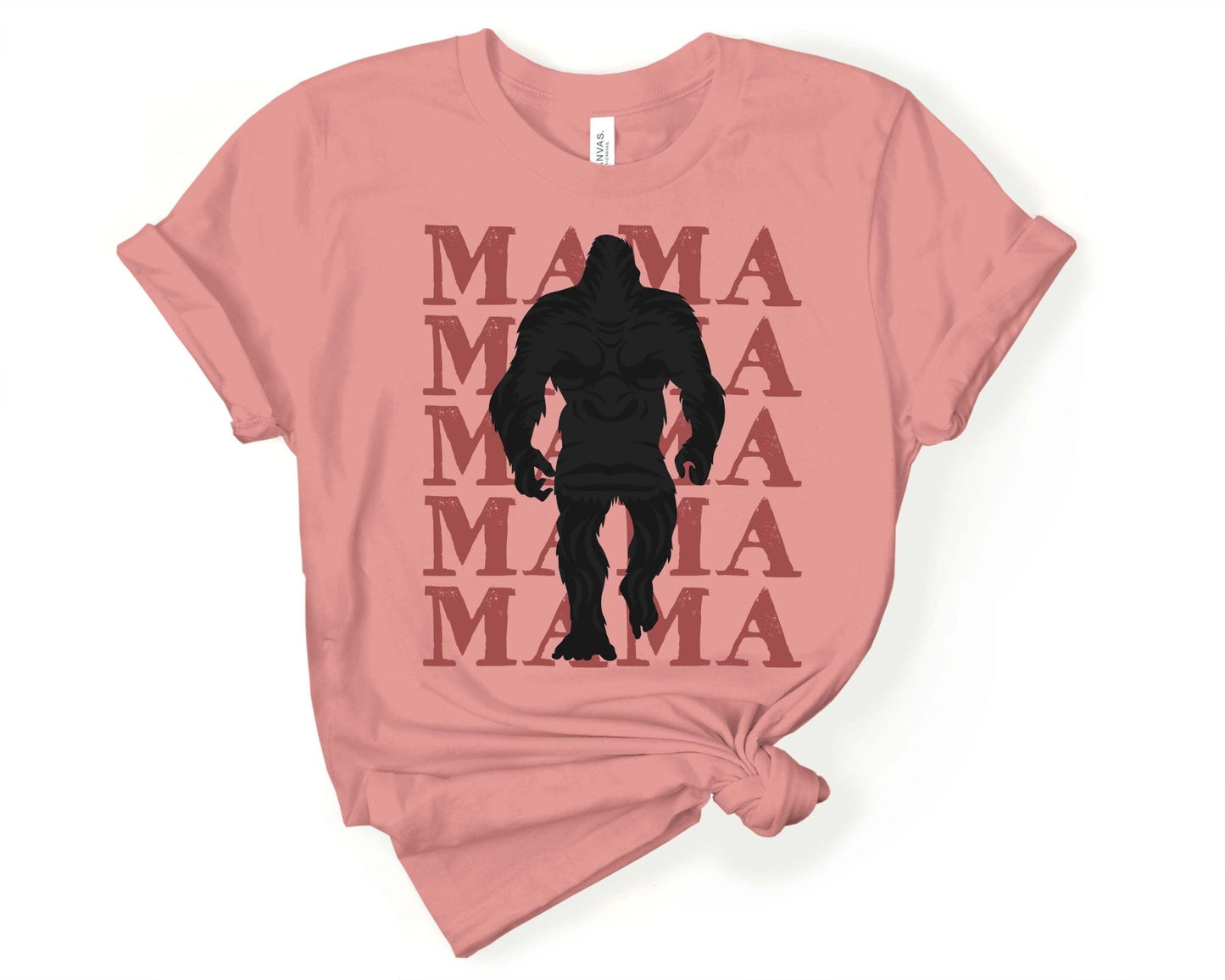 Bigfoot Mama Outdoor T-Shirt - Gone Coastal Creations - Shirts