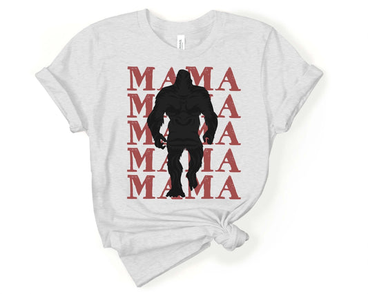 Bigfoot Mama Outdoor T-Shirt - Gone Coastal Creations - Shirts