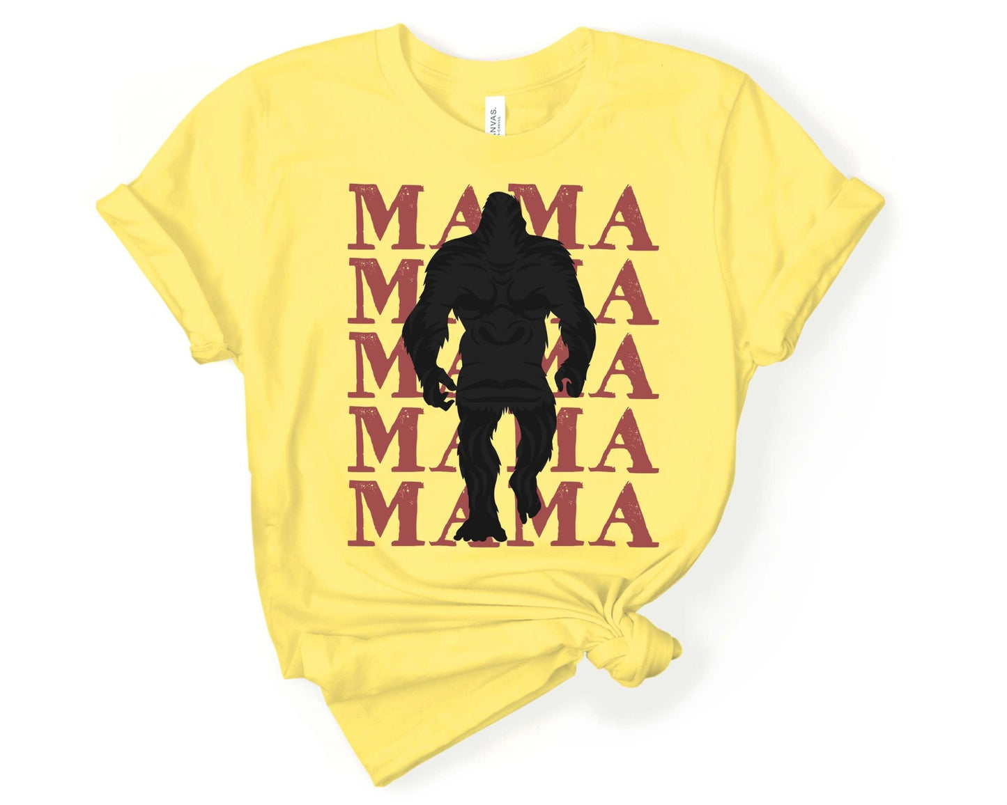 Bigfoot Mama Outdoor T-Shirt - Gone Coastal Creations - Shirts