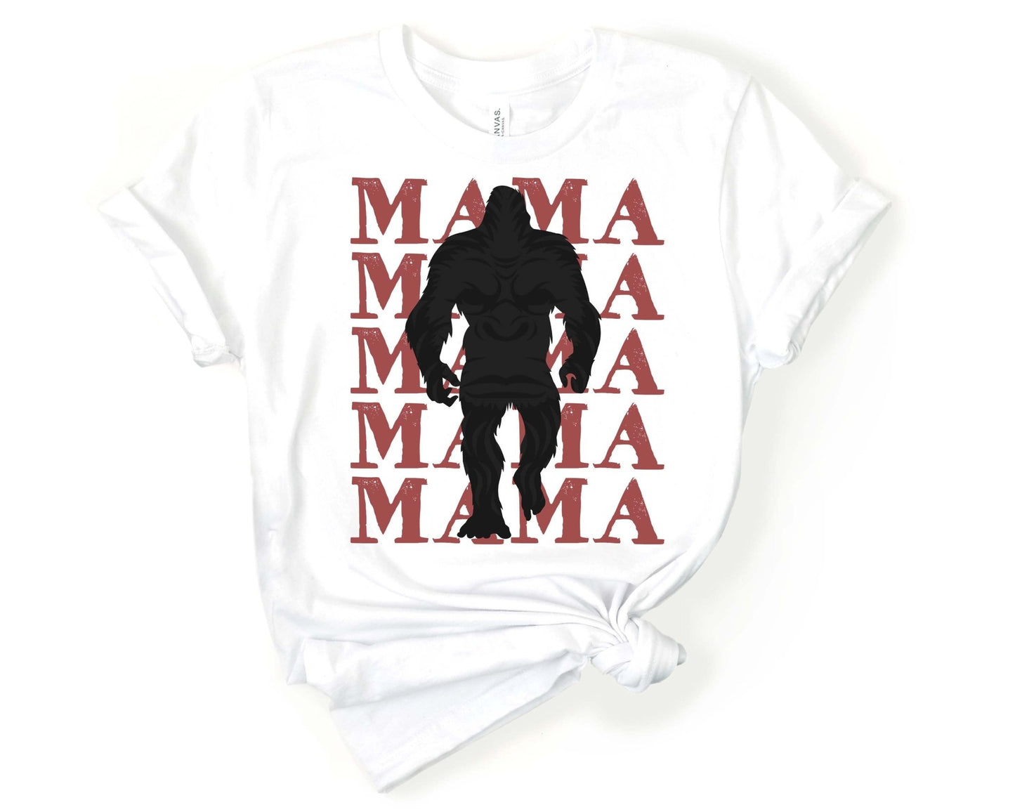 Bigfoot Mama Outdoor T-Shirt - Gone Coastal Creations - Shirts