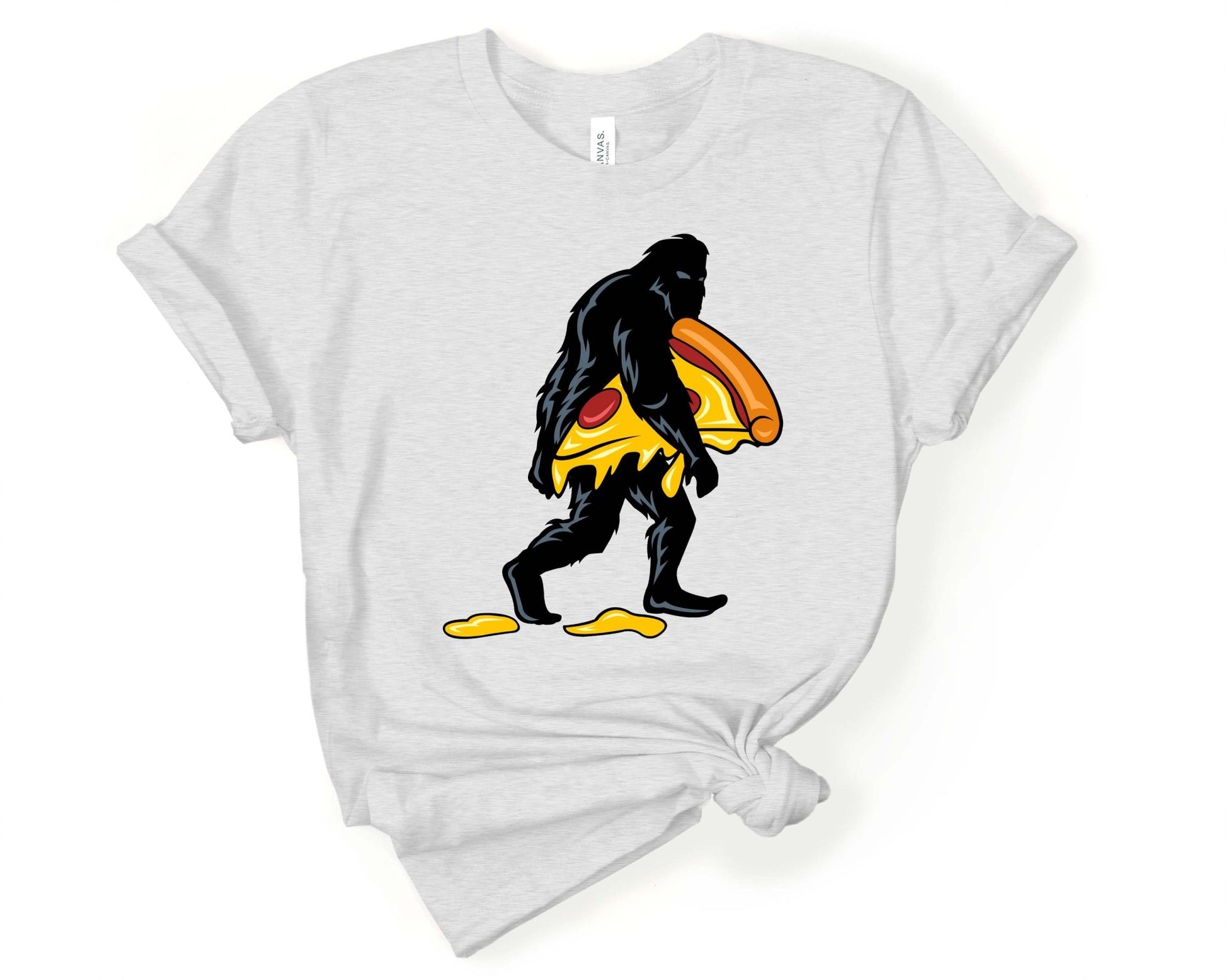 Bigfoot Pizza Heist | T-Shirt for Sasquatch Lover - Gone Coastal Creations - Shirts