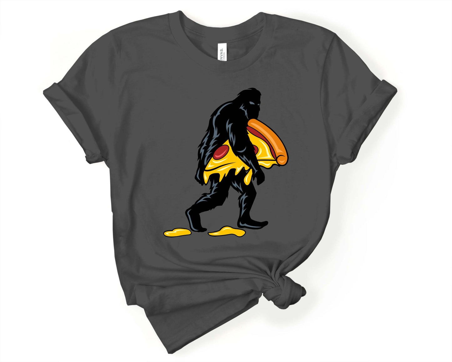 Bigfoot Pizza Heist | T-Shirt for Sasquatch Lover - Gone Coastal Creations - Shirts