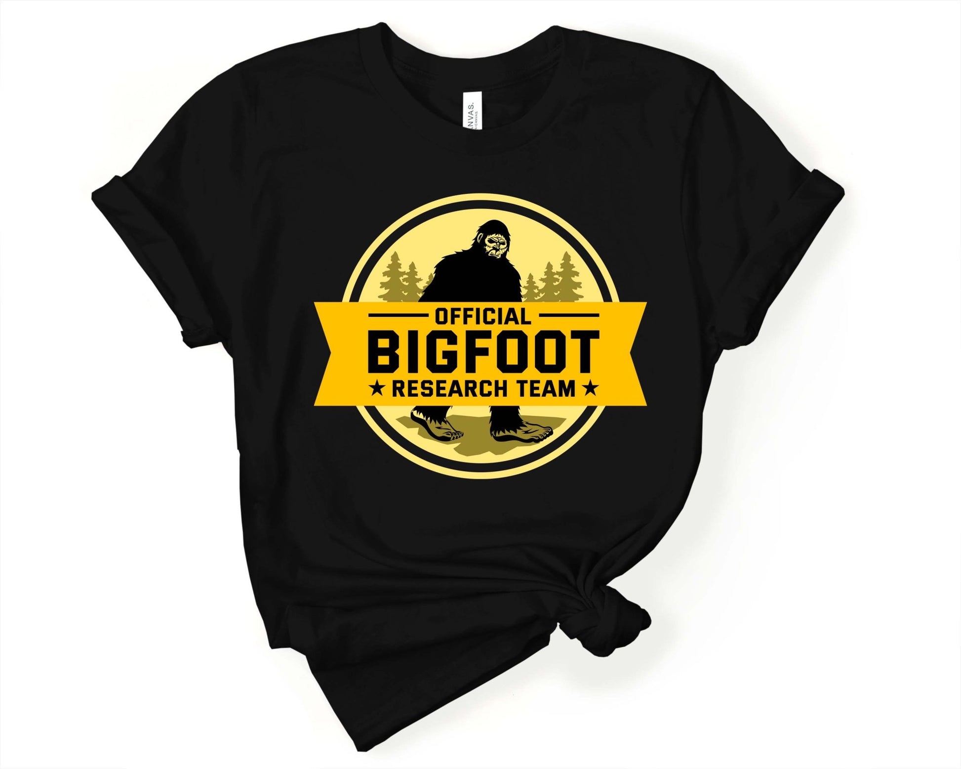 Bigfoot Research Team Sasquatch Lover T-Shirt - Gone Coastal Creations - Shirts