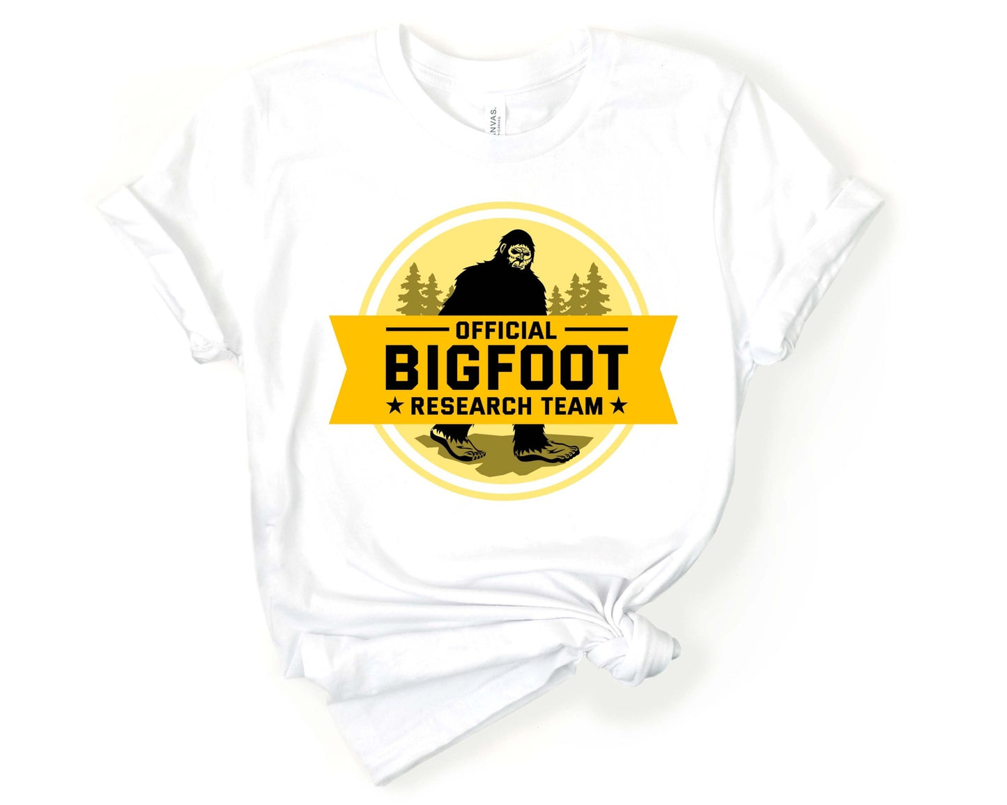 Bigfoot Research Team Sasquatch Lover T-Shirt - Gone Coastal Creations - Shirts