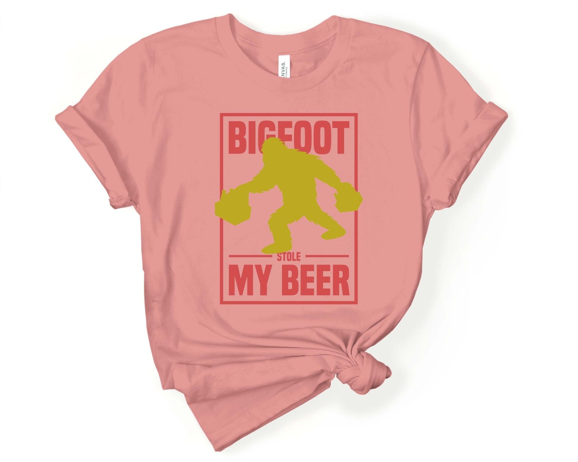 Bigfoot Stole My Beer | T-Shirt for Sasquatch Lover - Gone Coastal Creations - Shirts