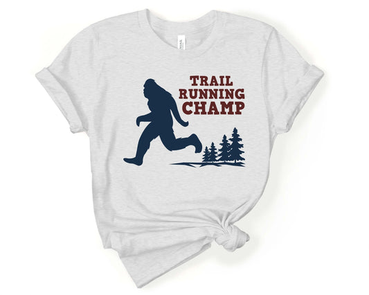 Bigfoot Trail Running T-Shirt - Gone Coastal Creations - Shirts