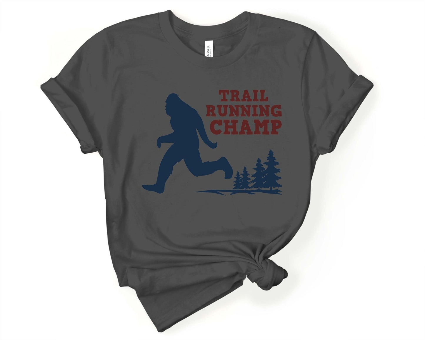 Bigfoot Trail Running T-Shirt - Gone Coastal Creations - Shirts