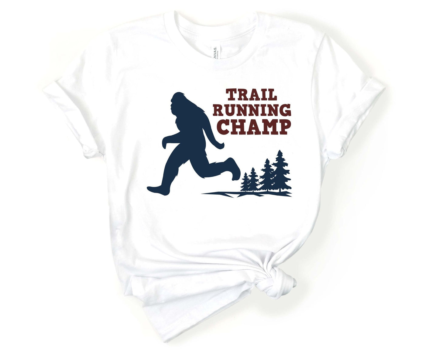 Bigfoot Trail Running T-Shirt - Gone Coastal Creations - Shirts