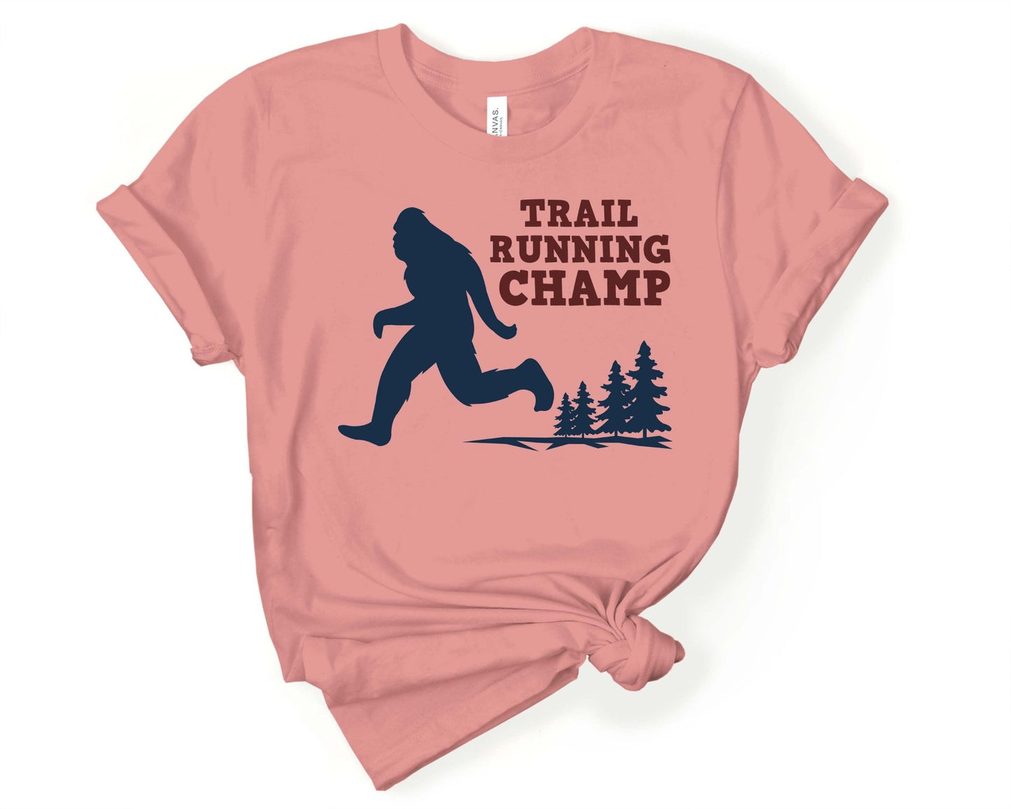 Bigfoot Trail Running T-Shirt - Gone Coastal Creations - Shirts