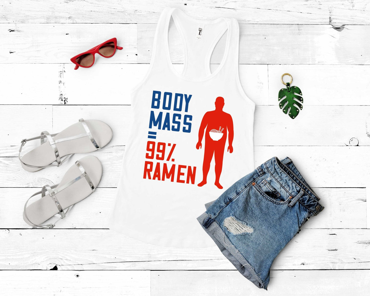 Body Mass is Ramen Shirt for Foodie - Gone Coastal Creations - Shirts