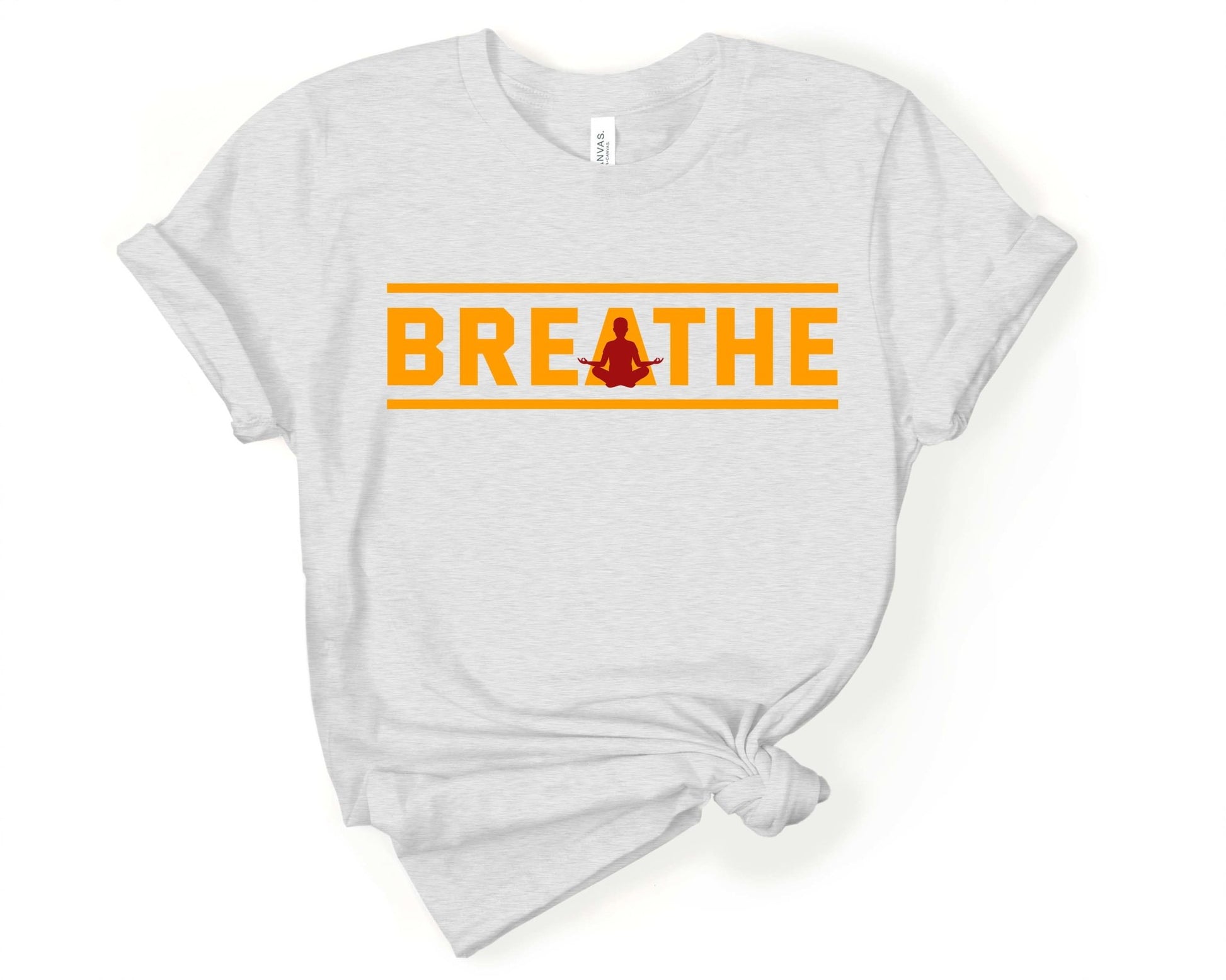 Breathe Yoga Shirt | Stocking Stuffer for CoWorker - Gone Coastal Creations - Shirts