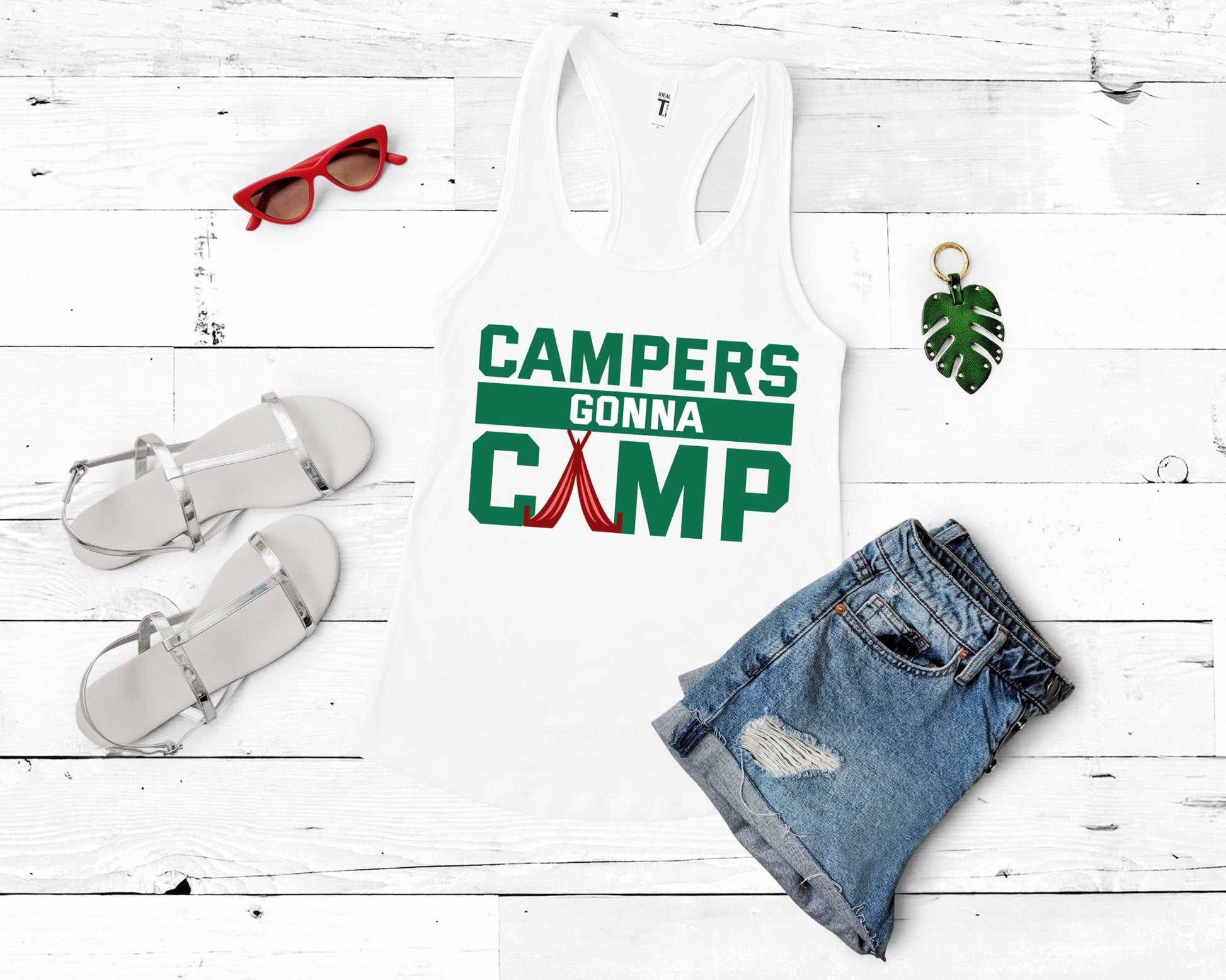 Campers gonna camp | Funny Camping Shirts for the Outdoor Adventurer - Gone Coastal Creations - shirts