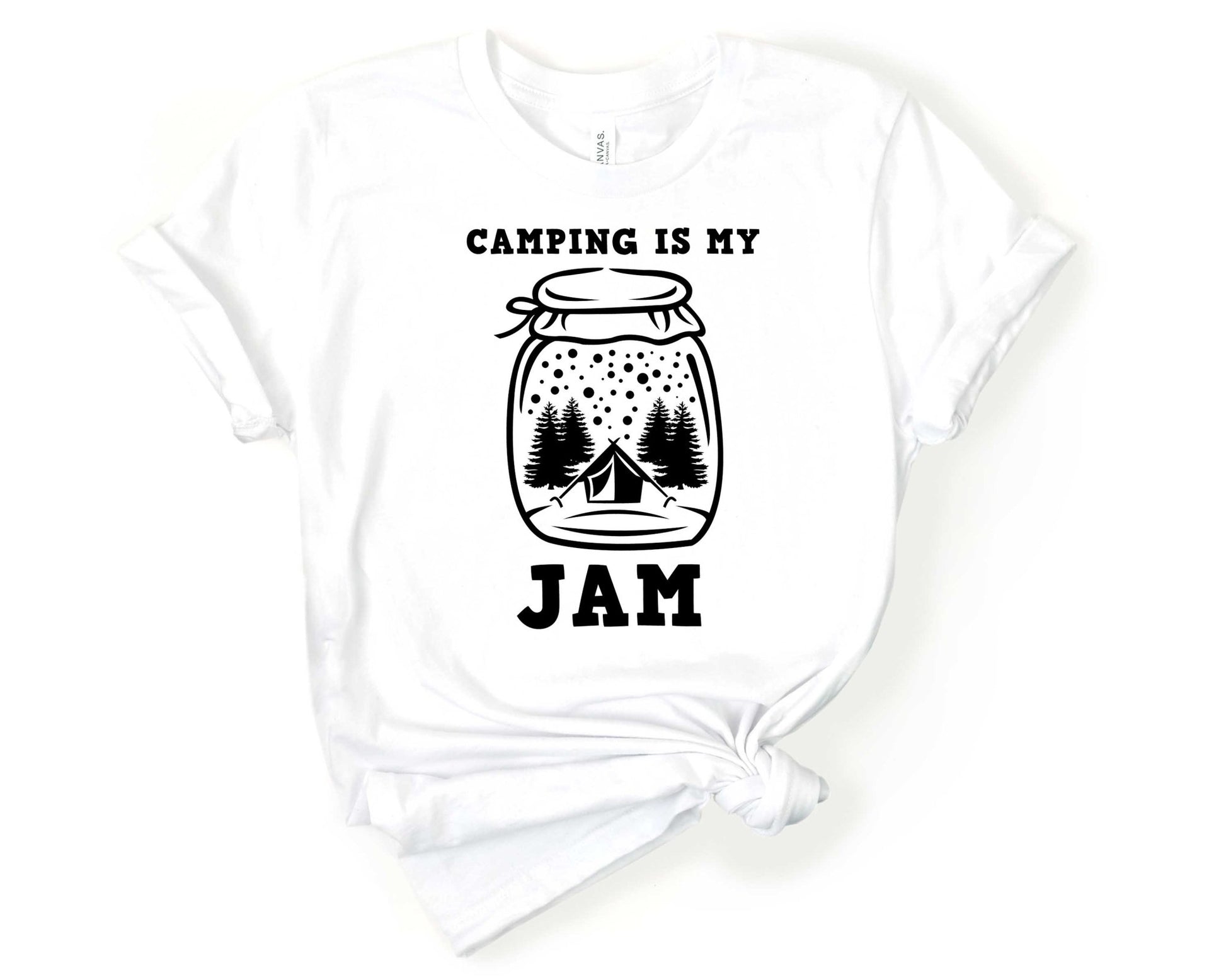 Camping is my Jam | Funny Camping Shirts for the Outdoor Adventurer - Gone Coastal Creations - shirts