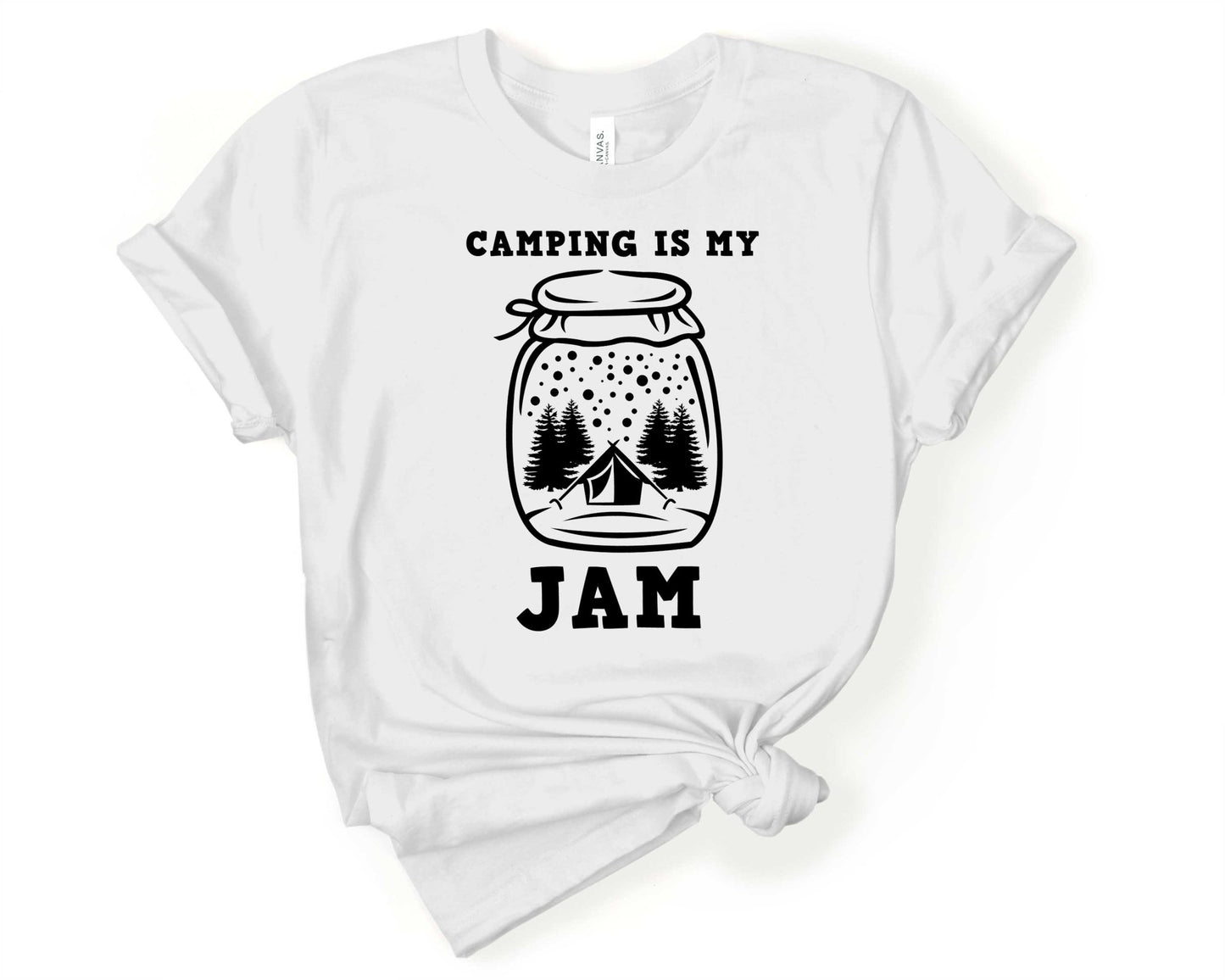 Camping is my Jam | Funny Camping Shirts for the Outdoor Adventurer - Gone Coastal Creations - shirts