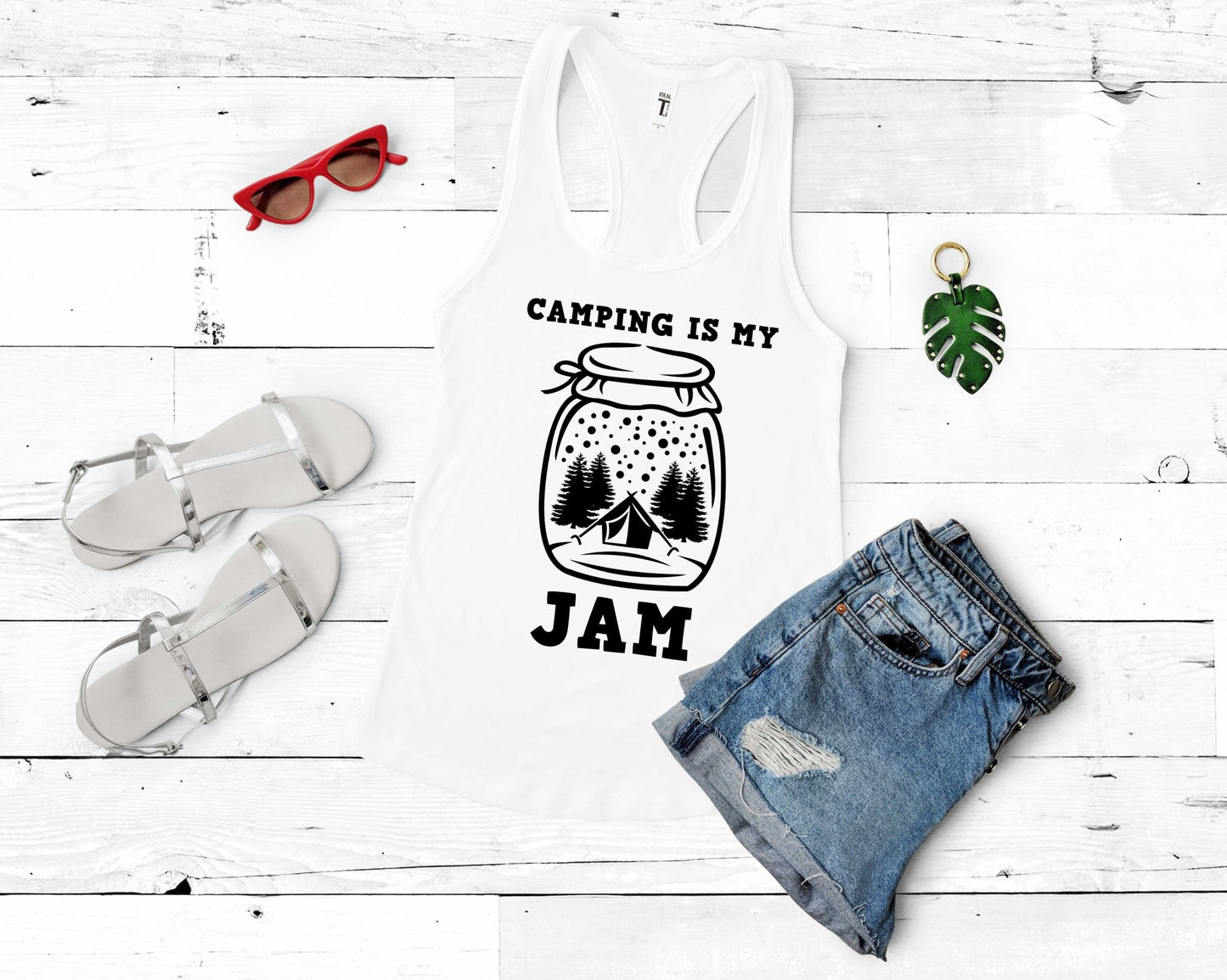 Camping is my Jam | Funny Camping Shirts for the Outdoor Adventurer - Gone Coastal Creations - shirts