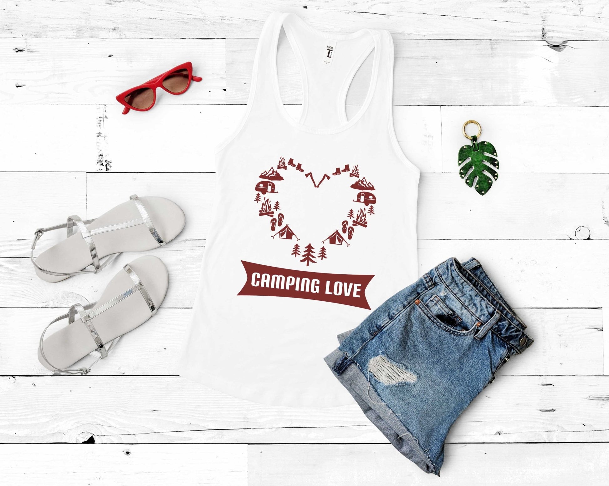 Camping Love | Funny Camping Shirts for the Outdoor Adventurer - Gone Coastal Creations - shirts