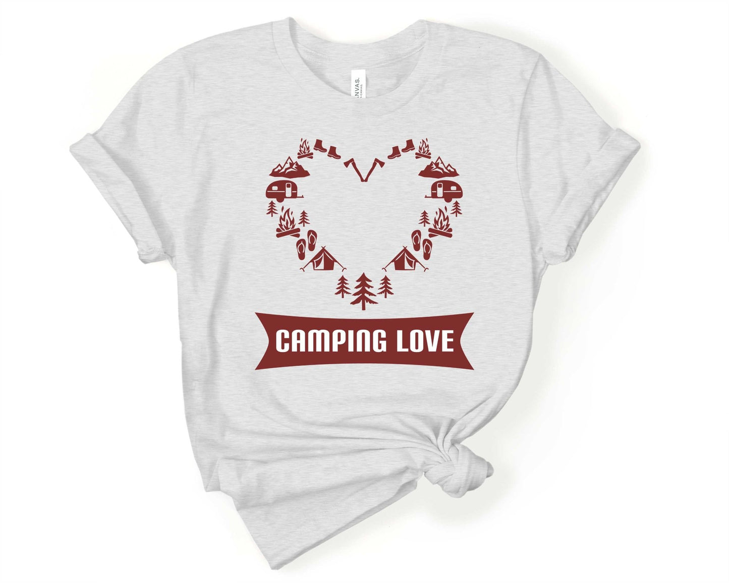 Camping Love | Funny Camping Shirts for the Outdoor Adventurer - Gone Coastal Creations - shirts