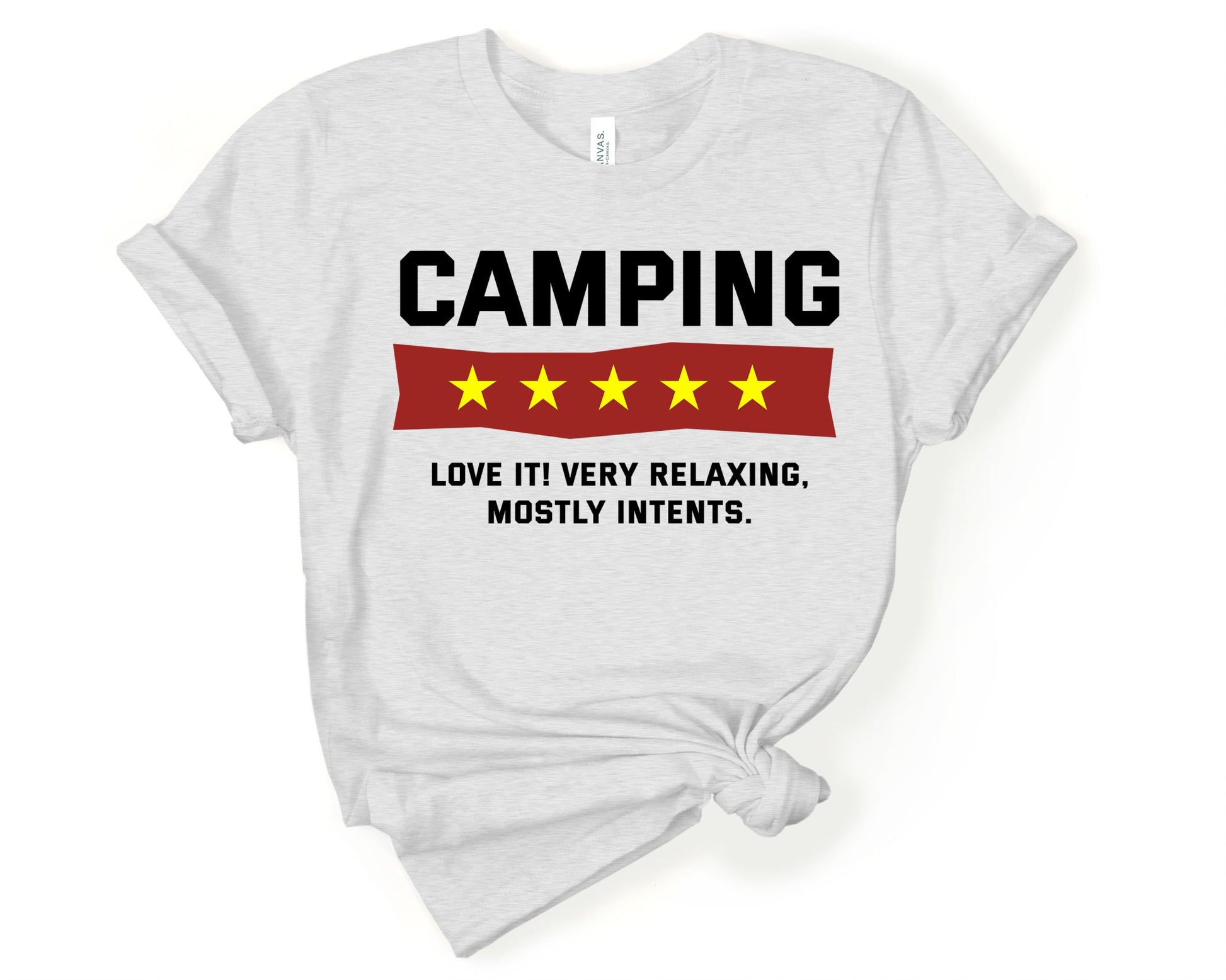 Camping Review 5 Stars | Funny Camping Shirts for the Outdoor Adventurer - Gone Coastal Creations - shirts