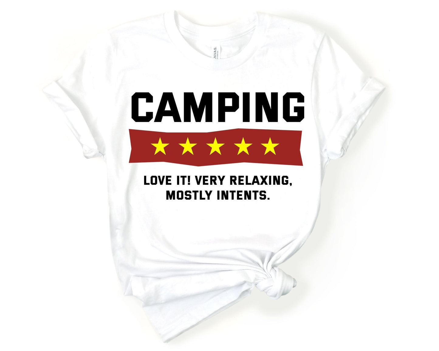 Camping Review 5 Stars | Funny Camping Shirts for the Outdoor Adventurer - Gone Coastal Creations - shirts